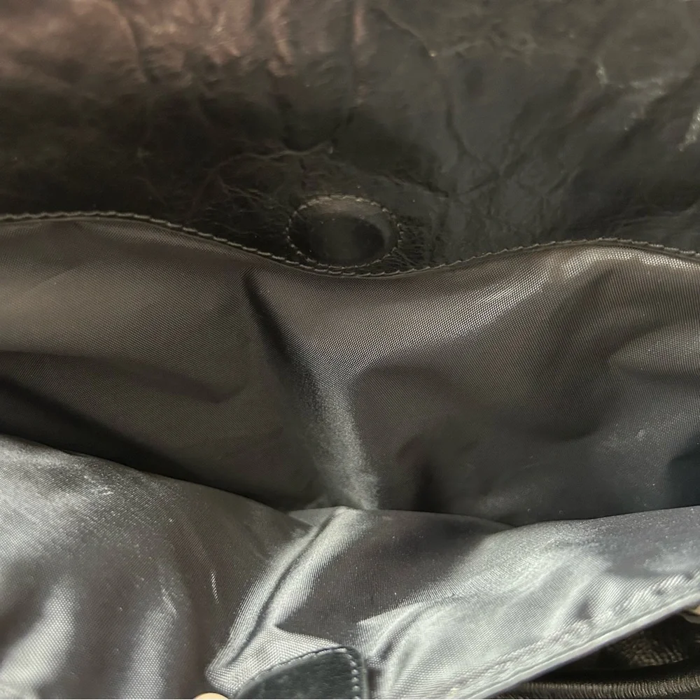 Wilsons Leather Black Computer Work Briefcase Bag